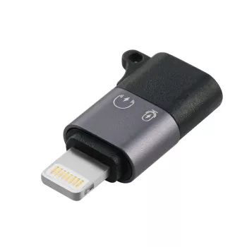 Adattatore di genere per cavi Microconnect MC-USBCLIGHT USB C a Lightning argento