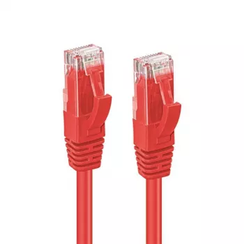 Microconnect MC-UTP6A005R Cavo di rete rosso 0,5 m Cat6a U/UTP (UTP)