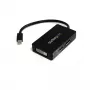 StarTech.com Adattatore A/V da viaggio: convertitore 3-in-1 Mini DisplayPort a DisplayPort, DVI o HDMI