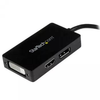 StarTech.com Adattatore A/V da viaggio: convertitore 3-in-1 Mini DisplayPort a DisplayPort, DVI o HDMI