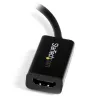 StarTech.com Adattatore Mini DisplayPort a HDMI - Convertitore video attivo mDP a HDMI - 4K 30Hz - Mini DP o Thunderbolt 1/2 da Mac/PC a monitor/TV/display HDMI - Dongle adattatore mDP 1.2 a HDMI
