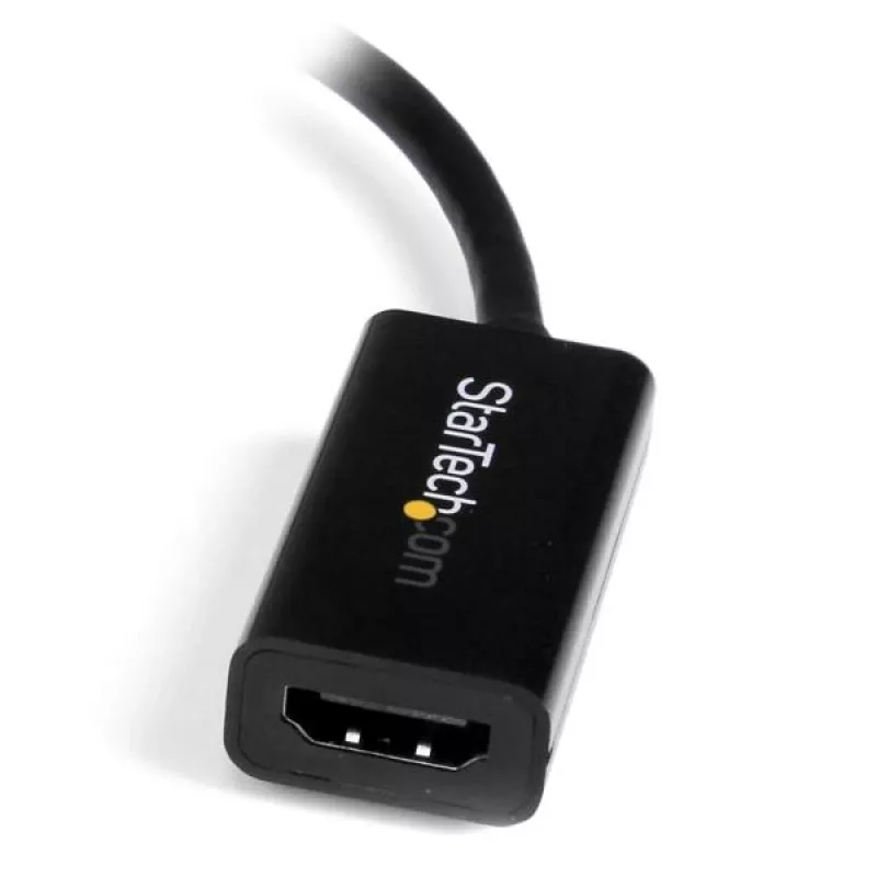 StarTech.com Adattatore Mini DisplayPort a HDMI - Convertitore video attivo mDP a HDMI - 4K 30Hz - Mini DP o Thunderbolt 1/2 da Mac/PC a monitor/TV/display HDMI - Dongle adattatore mDP 1.2 a HDMI
