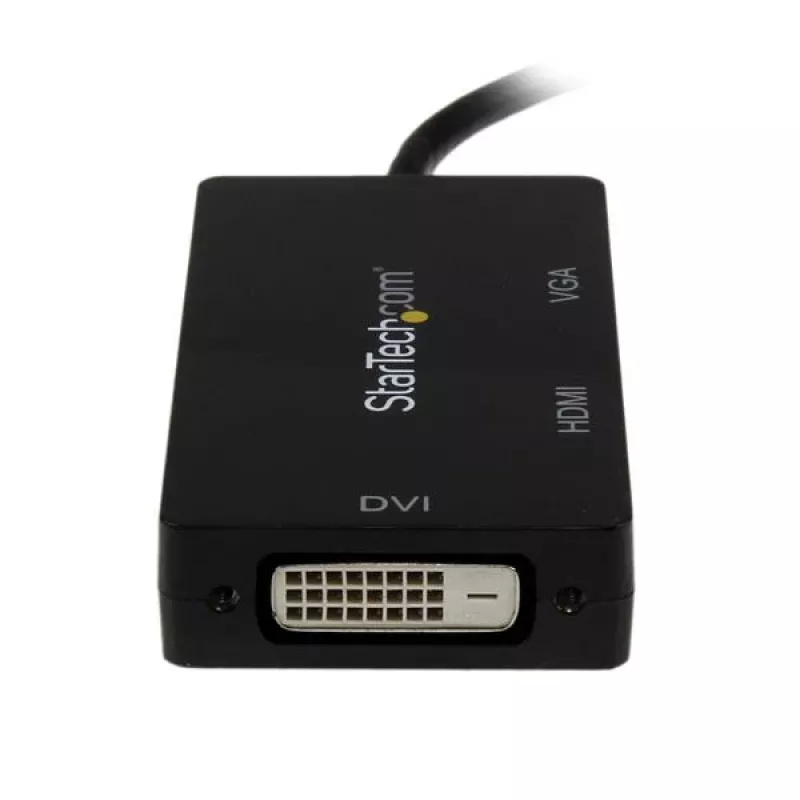 StarTech.com Adattatore A/V da viaggio: convertitore 3-in-1 Mini DisplayPort a VGA DVI o HDMI
