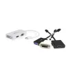 StarTech.com Adattatore A/V da viaggio: convertitore 3-in-1 Mini DisplayPort a VGA DVI o HDMI - Bianco