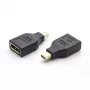 Microconnect MDPMDPF adattatore cavo Mini DisplayPort DisplayPort nero