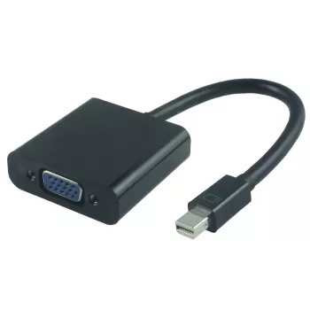 Microconnect MDPVGA2B cavo-adattatore video 0,15 m Mini DisplayPort VGA (D-Sub) nero