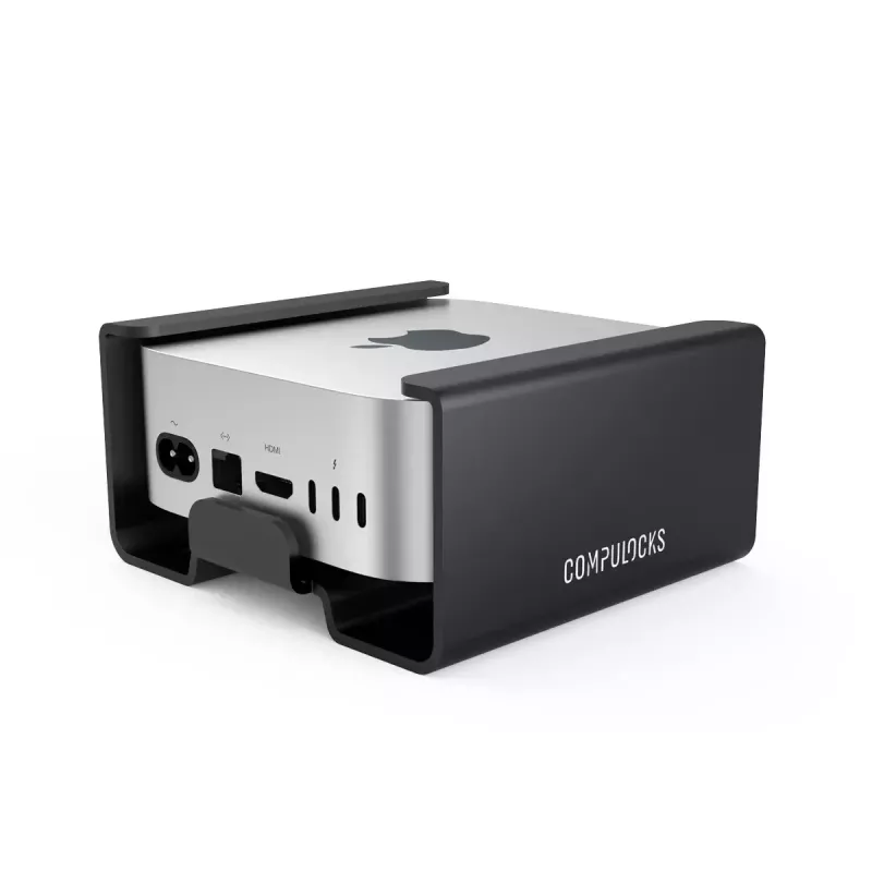 Compulocks Mac mini M4 2024 supporto di sicurezza con testa di chiusura nero