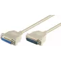Microconnect MODGR3 cavo seriale bianco 3 m DB-25