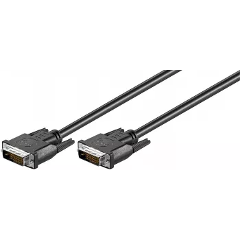 Microconnect MONCC2 cavo DVI 2 m DVI-D DVI-D (DL) nero
