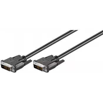 Microconnect MONCCS2 cavo DVI 2 m DVI-D nero