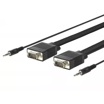 Microconnect MONGG3BMJ cavo VGA 3 m VGA (D-Sub) nero