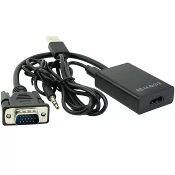 Microconnect MONGGHDMI adattatore cavo video 0,3 m HDMI Type-A (standard) VGA (D-Sub) nero