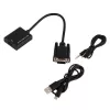 Microconnect MONGGHDMI adattatore cavo video 0,3 m HDMI Type-A (standard) VGA (D-Sub) nero