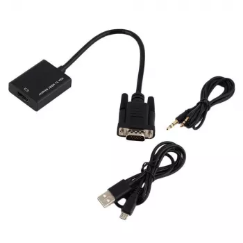 Microconnect MONGGHDMI adattatore cavo video 0,3 m HDMI Type-A (standard) VGA (D-Sub) nero