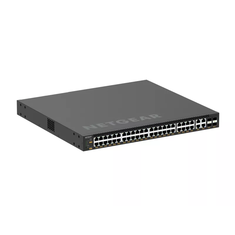 NETGEAR M4350-44M4X4V Managed L3 2.5G Ethernet (100/1000/2500) Power over Ethernet (PoE) 1U nero