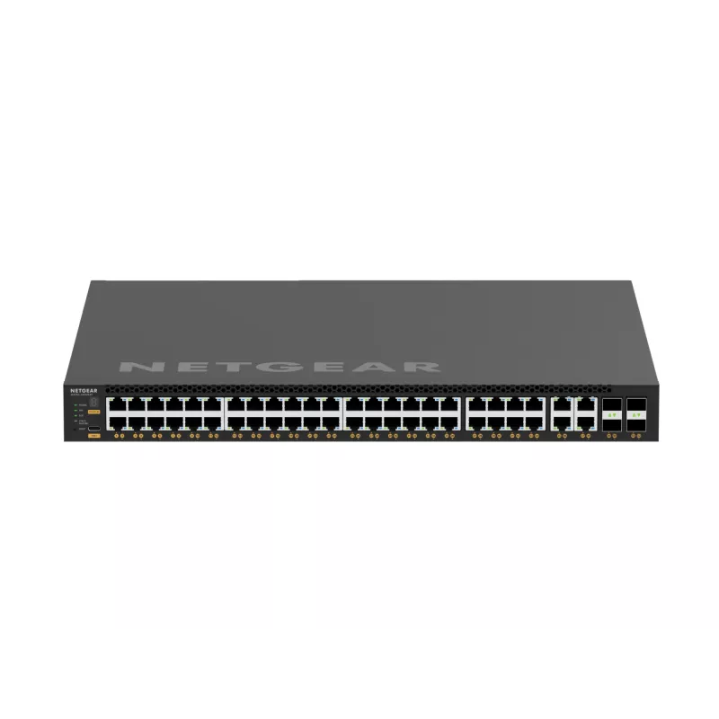 NETGEAR M4350-44M4X4V Managed L3 2.5G Ethernet (100/1000/2500) Power over Ethernet (PoE) 1U nero