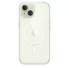 Custodia protettiva per iPhone 15 di Apple, MagSafe, trasparente, PC, per 6,1 pollici