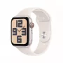 Smartwatch Apple Watch SE GPS + Cellular 44 mm cassa in alluminio Starlight beige