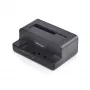 StarTech.com duplicatore per unità SATA da M.2 NVMe a 2,5/3,5 pollici, cloner/dock SSD standalone a doppio vano, bidirezionale NVMe a SATA / SATA a NVMe, fino a 27 GB/min, TAA