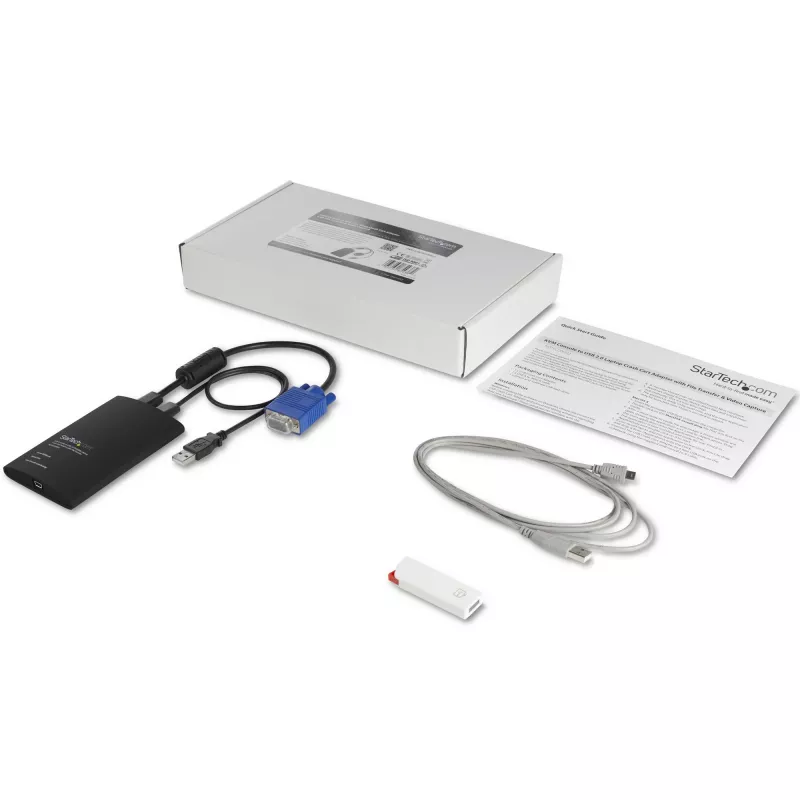Adattatore USB crash cart StarTech.com con trasferimento file e registrazione video