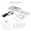 Adattatore USB crash cart StarTech.com con trasferimento file e registrazione video