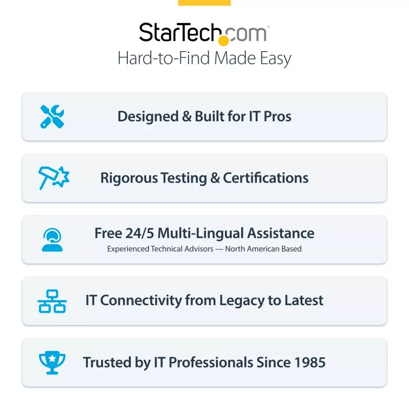 Adattatore USB crash cart StarTech.com con trasferimento file e registrazione video