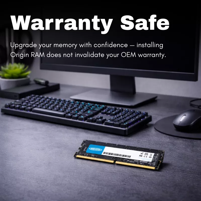 Memoria per laptop Origin 16 GB DDR4 3200 MHz SO-DIMM 260 pin 2Rx8 Non-ECC 1,2 V CAS22