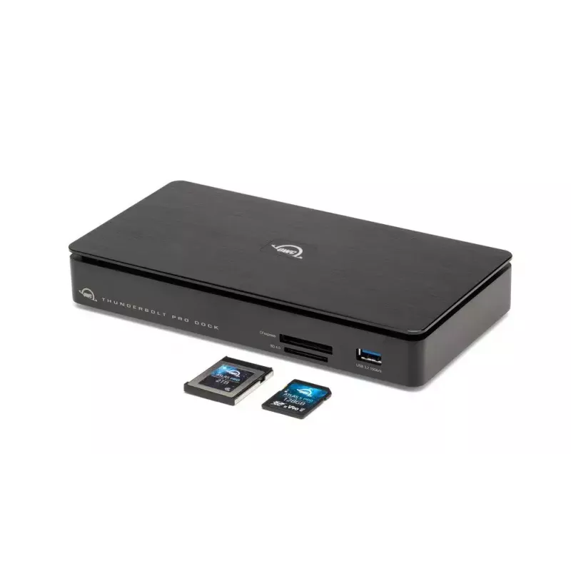 OWC Thunderbolt Pro Dock con filo Thunderbolt 3 nero alimentazione 85W 40 Gbit/s