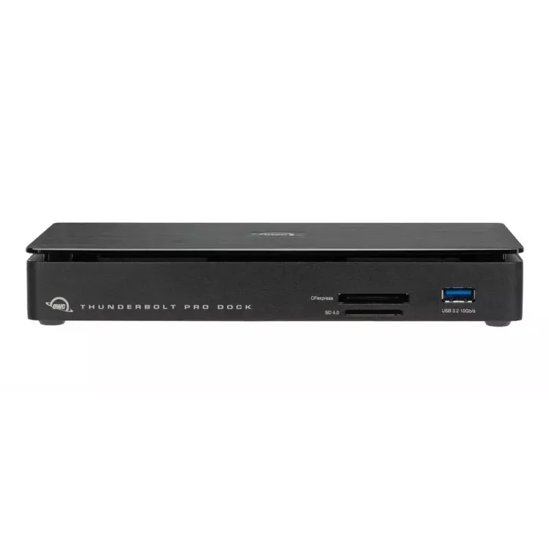 OWC Thunderbolt Pro Dock con filo Thunderbolt 3 nero alimentazione 85W 40 Gbit/s