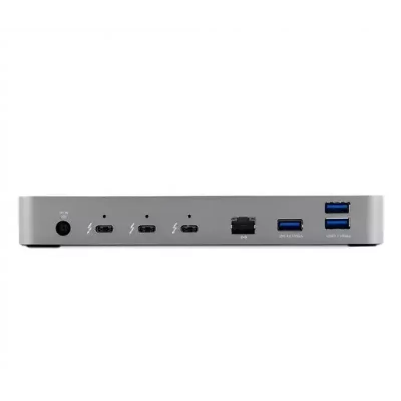 OWC Thunderbolt 4 Dock con filo nero grigio 3,5 mm Ethernet 1000 Mbit/s
