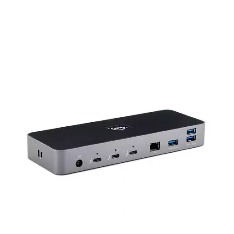 OWC Thunderbolt 4 Dock con filo nero grigio 3,5 mm Ethernet 1000 Mbit/s