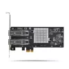 StarTech.com Scheda di rete 2 porte GbE SFP, PCIe 2.0 x1, controller Intel I350-AM2 2x 1GbE, 1000BASE rame/fibra, NIC Gigabit Ethernet dual-port, backplane desktop/server - compatibile Windows e Linux