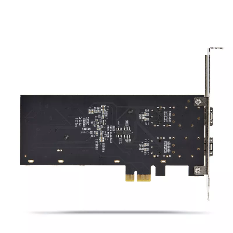 StarTech.com Scheda di rete 2 porte GbE SFP, PCIe 2.0 x1, controller Intel I350-AM2 2x 1GbE, 1000BASE rame/fibra, NIC Gigabit Ethernet dual-port, backplane desktop/server - compatibile Windows e Linux
