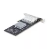 StarTech.com Scheda di rete 4 porte GbE SFP, PCIe 2.0 x2 (compatibile x4, x8, x16), controller Intel I350-AM4 4x 1GbE, 1000BASE rame/fibra, NIC Gigabit Ethernet quad-port desktop/server - Windows e Linux