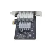 StarTech.com Scheda di rete 4 porte GbE SFP, PCIe 2.0 x2 (compatibile x4, x8, x16), controller Intel I350-AM4 4x 1GbE, 1000BASE rame/fibra, NIC Gigabit Ethernet quad-port desktop/server - Windows e Linux