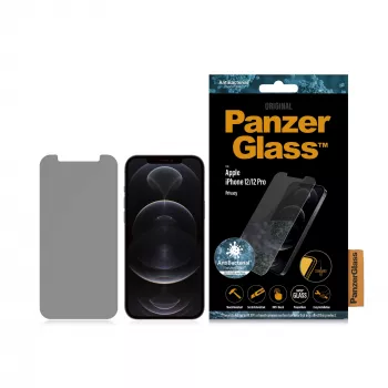 PanzerGlass ® protezione display privacy iPhone 12 | 12 Pro | Standard Fit