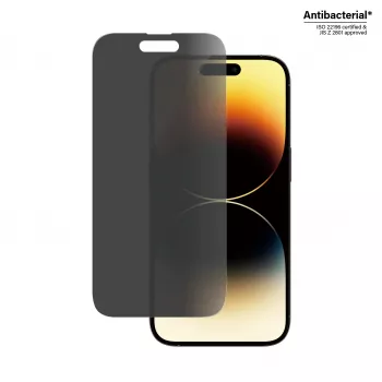 Protezione display privacy PanzerGlass Apple iPhone 14 Pro antigraffio e antiurto