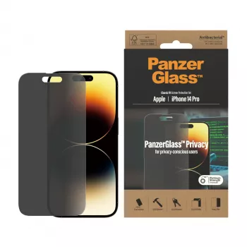 Protezione display privacy PanzerGlass Apple iPhone 14 Pro antigraffio e antiurto