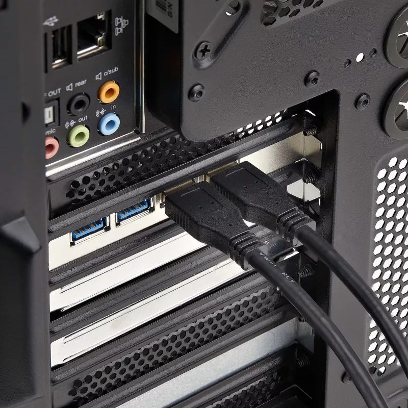 StarTech.com scheda PCIe USB 4 porte, USB 3.2 5 Gbit/s, scheda di espansione PCI Express con 4 controller USB indipendenti, 4 porte USB-A, Windows/macOS/Linux