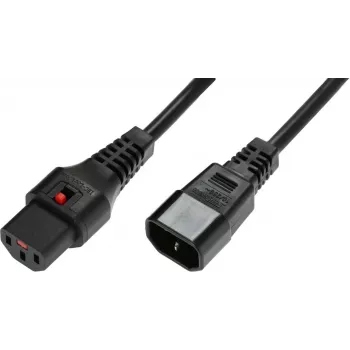 Cavo di alimentazione Microconnect PC1021 nero 2 m connettore femmina C13 connettore femmina C14