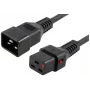 Cavo di alimentazione Microconnect PC1285 nero 2 m connettore femmina C20 connettore femmina C19