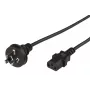 Cavo di alimentazione Microconnect PE010418AUSTRALIA nero 1,8 m connettore femmina C13
