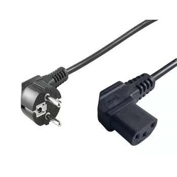 Microconnect PE010530 cavo di alimentazione nero 3 m CEE7/7 connettore femmina C13