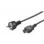 Microconnect PE010810S cavo di alimentazione nero 1 m CEE7/7 connettore femmina C5