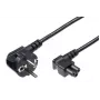 Microconnect PE010818A cavo di alimentazione nero 1,8 m connettore femmina C5