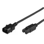 Microconnect PE011415 cavo di alimentazione nero 1,5 m connettore femmina C14 connettore femmina C15