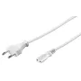 Microconnect PE030705W cavo di alimentazione bianco 0,5 m spina tipo C connettore femmina C7