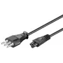 Microconnect PE100830 cavo di alimentazione nero 3 m connettore femmina C5
