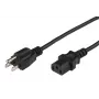 Microconnect PE110430 cavo di alimentazione nero 3 m spina tipo B connettore femmina C13