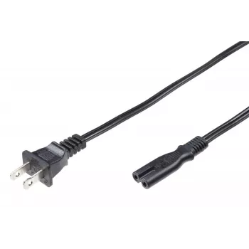 Microconnect PE110718 cavo di alimentazione nero 1,8 m spina tipo A connettore femmina C7
